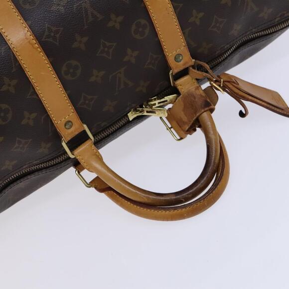 LOUIS VUITTON Monogram Keepall 55 Boston Bag M41424 - Picture 7 of 16
